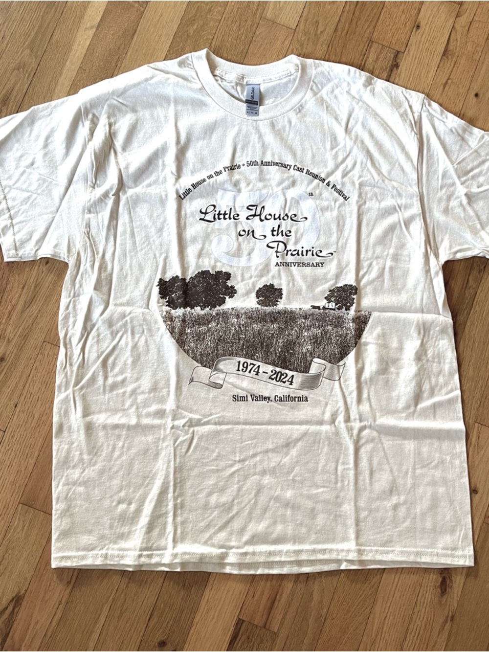Little House On The Prairie 50th Anniversary Reunion Simi Valley T-Shirt XL NEW